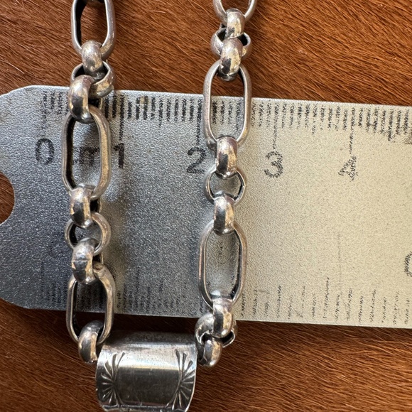 VINTAGE PAWN ERA ZUNI CROSS NECKLACE - Picture 5 of 8